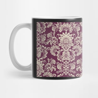 Damask vintage violet Mug